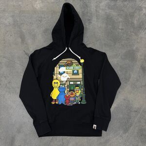 A Bathing Ape X Sesame Street Hoodie Pullover Limited Edition Bape Size Small